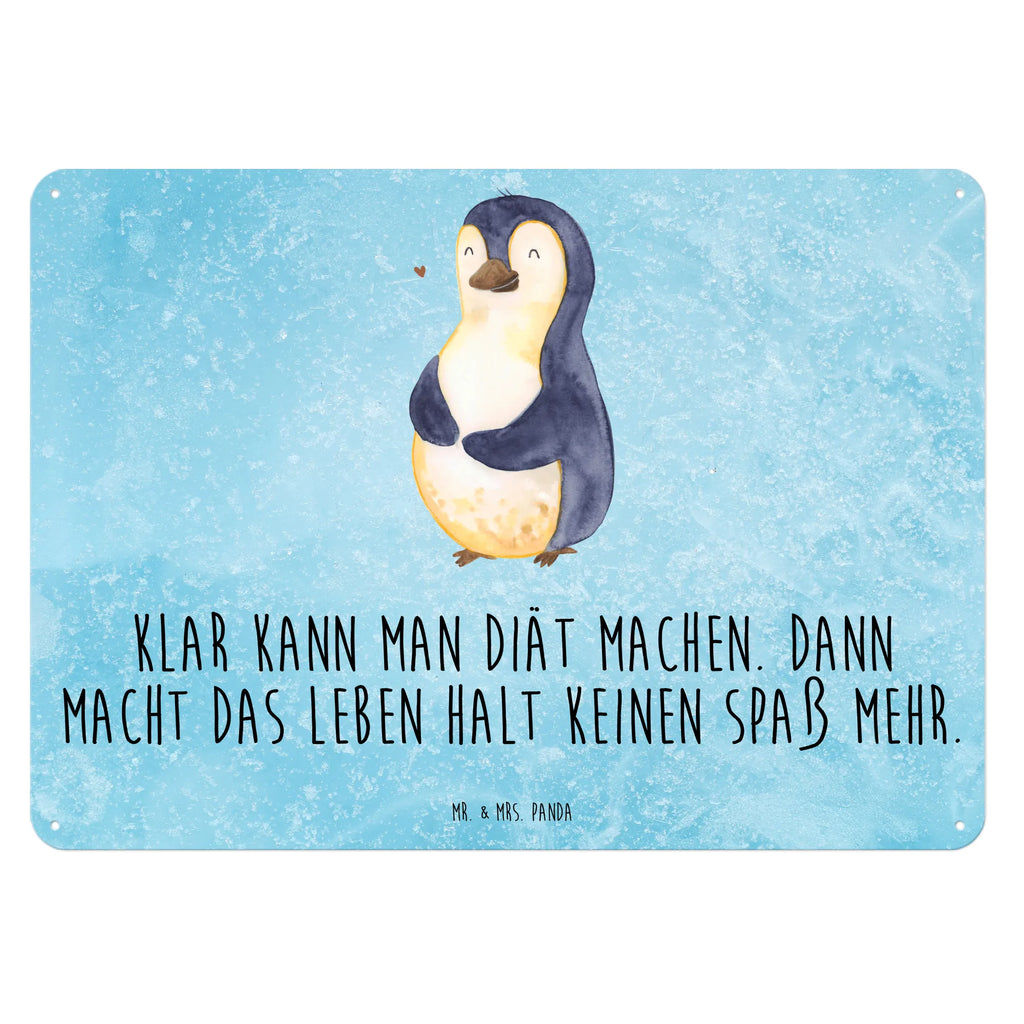 Blechschild Pinguin Diät Blechschild Für Männer, Wandschild Metall, Blechschild Für Frauen, Blechschild Zum Aufhängen, Blechschild Küche, Türschild Metall, Blechschild Groß, Dekoschild Metall, Blechschild Büro, Blechschild, Pinguin, Diät, Abnehmen, Gewicht, Selbstrespekt, Selbstliebe, Körperliebe, Abspecken, Motivation, Pinguine