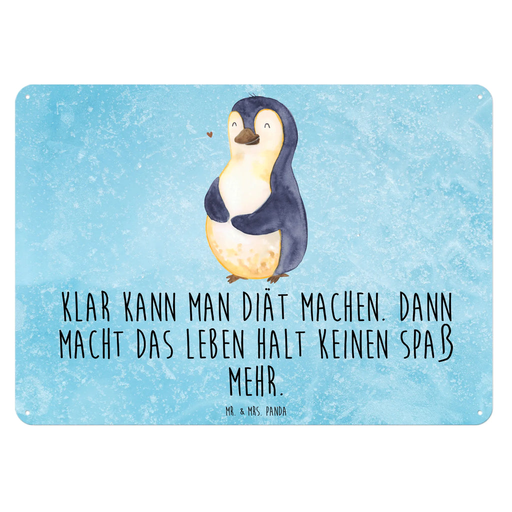 Blechschild Pinguin Diät Blechschild Für Männer, Wandschild Metall, Blechschild Für Frauen, Blechschild Zum Aufhängen, Blechschild Küche, Türschild Metall, Blechschild Groß, Dekoschild Metall, Blechschild Büro, Blechschild, Pinguin, Diät, Abnehmen, Gewicht, Selbstrespekt, Selbstliebe, Körperliebe, Abspecken, Motivation, Pinguine