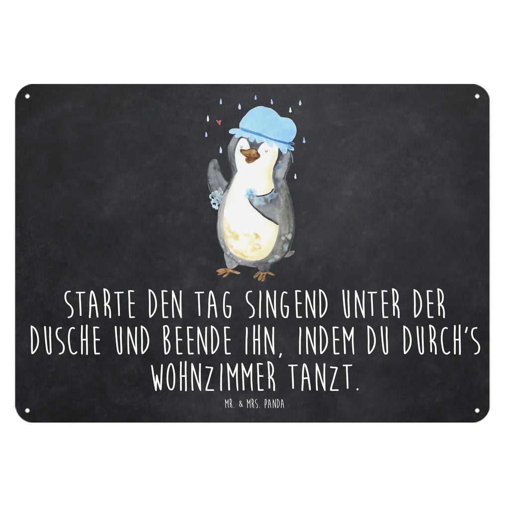 Blechschild Pinguin duscht Blechschild Für Frauen, Dekoschild Metall, Blechschild Für Männer, Blechschild Groß, Blechschild Küche, Blechschild Zum Aufhängen, Wandschild Metall, Blechschild, Blechschild Büro, Türschild Metall, Pinguin, Dusche, glücklich sein, Pinguine, Duschen, Motivation, Neuanfang, Lebensmotto, Neustart