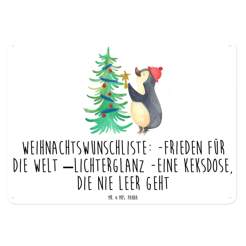 Blechschild Pinguin Weihnachtsbaum Blechschild, Türschild Metall, Blechschild Für Frauen, Blechschild Küche, Blechschild Für Männer, Wandschild Metall, Blechschild Zum Aufhängen, Blechschild Büro, Dekoschild Metall, Blechschild Groß, Heiligabend, Winter, Advent, Weihnachten, Nikolaus, Weihnachtsdeko, Wintermotiv, Pinguin