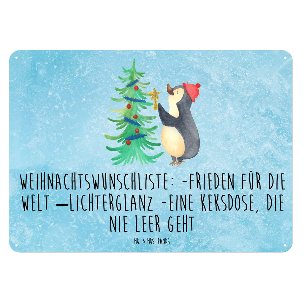 Blechschild Pinguin Weihnachtsbaum Blechschild, Türschild Metall, Blechschild Für Frauen, Blechschild Küche, Blechschild Für Männer, Wandschild Metall, Blechschild Zum Aufhängen, Blechschild Büro, Dekoschild Metall, Blechschild Groß, Heiligabend, Winter, Advent, Weihnachten, Nikolaus, Weihnachtsdeko, Wintermotiv, Pinguin