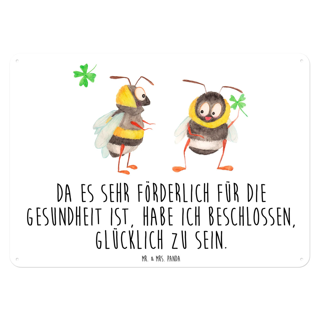 Blechschild Hummeln Kleeblatt Wandschild Metall, Dekoschild Metall, Blechschild Für Frauen, Türschild Metall, Blechschild Groß, Blechschild Küche, Blechschild, Blechschild Für Männer, Blechschild Zum Aufhängen, Blechschild Büro, Lustige Sprüche, Tiere, Tiermotive, Gute Laune, Spruch Fröhlich, Biene, Spruch Positiv, Hummel, glücklich Werden, Spruch schön, Biene Deko, glücklich sein