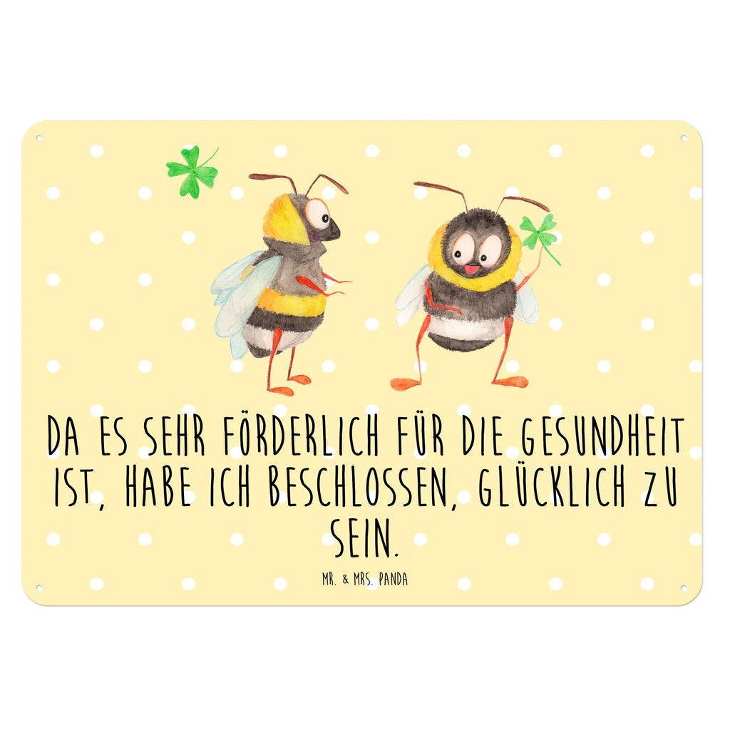 Blechschild Hummeln Kleeblatt Wandschild Metall, Dekoschild Metall, Blechschild Für Frauen, Türschild Metall, Blechschild Groß, Blechschild Küche, Blechschild, Blechschild Für Männer, Blechschild Zum Aufhängen, Blechschild Büro, Lustige Sprüche, Tiere, Tiermotive, Gute Laune, Spruch Fröhlich, Biene, Spruch Positiv, Hummel, glücklich Werden, Spruch schön, Biene Deko, glücklich sein