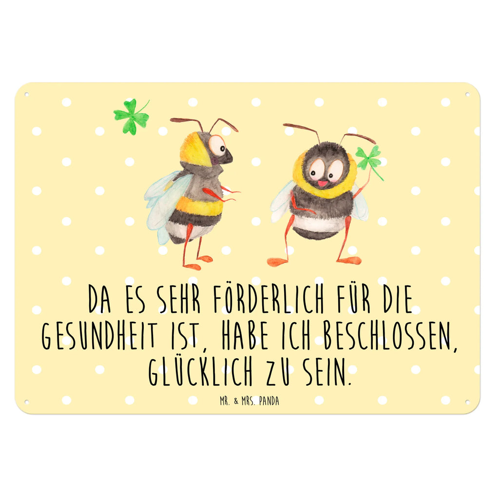 Blechschild Hummeln Kleeblatt Wandschild Metall, Dekoschild Metall, Blechschild Für Frauen, Türschild Metall, Blechschild Groß, Blechschild Küche, Blechschild, Blechschild Für Männer, Blechschild Zum Aufhängen, Blechschild Büro, Lustige Sprüche, Tiere, Tiermotive, Gute Laune, Spruch Fröhlich, Biene, Spruch Positiv, Hummel, glücklich Werden, Spruch schön, Biene Deko, glücklich sein