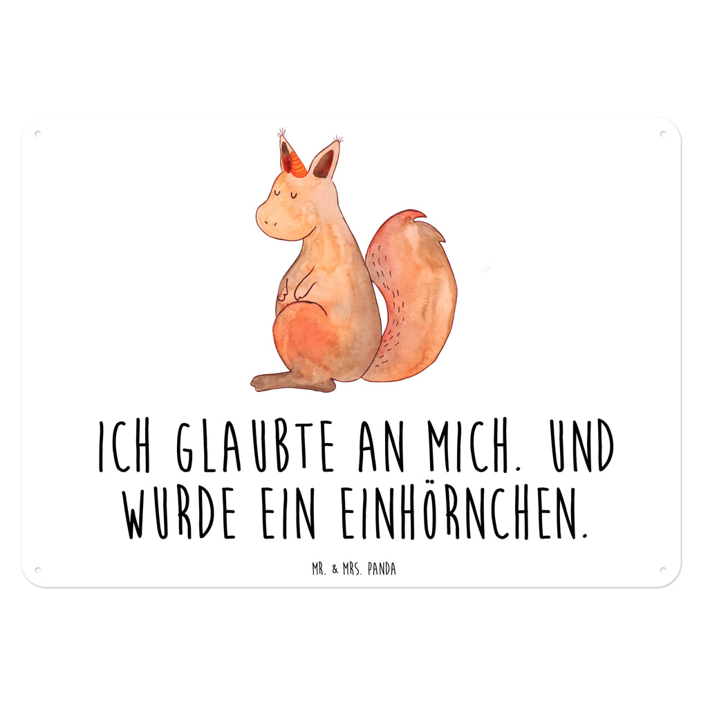 Blechschild Einhorn Glauben Blechschild Groß, Türschild Metall, Blechschild Für Frauen, Blechschild Zum Aufhängen, Blechschild Für Männer, Dekoschild Metall, Blechschild Büro, Wandschild Metall, Blechschild, Blechschild Küche, Unicorn, Einhorn, Einhörner, Einhorn Deko, Eichhörnchen, Einhörnchen, Eichhorn