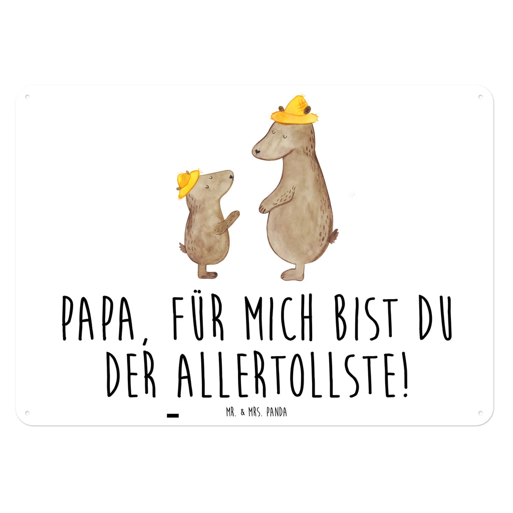 Tin sign Bears with hats Blechschild Für Männer, Türschild Metall, Blechschild Groß, Blechschild Für Frauen, Blechschild Büro, Blechschild Küche, Blechschild Zum Aufhängen, Blechschild, Wandschild Metall, Dekoschild Metall, Muttertag, Vatertag, Mama, Papa, Oma, Opa, Familie, Schwester, Bruder, Söhne, Sohn, Vater, Kinder, Kind, Bär, Dad, Daddy, Vater-Sohn, Vorbild, Papi, Bären, Family, Paps, Lieblingsmensch