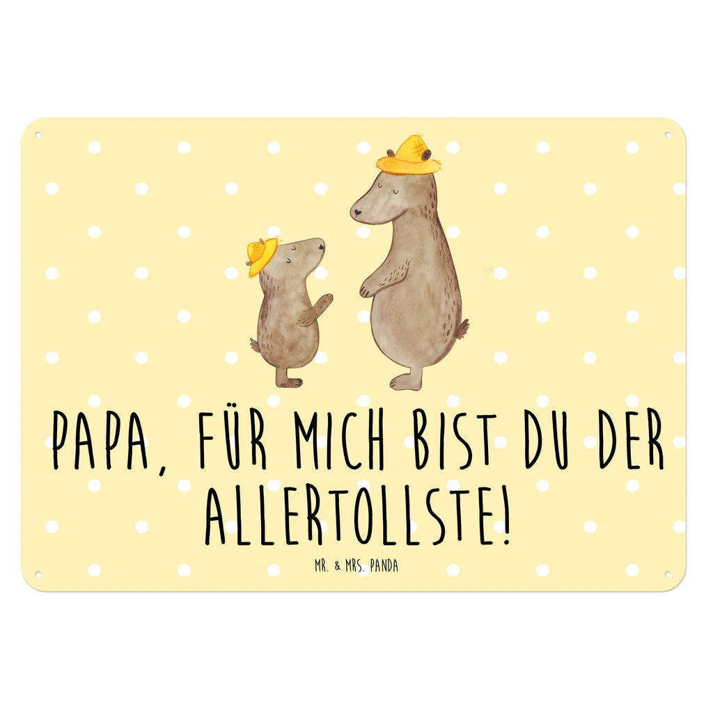 Tin sign Bears with hats Blechschild Für Männer, Türschild Metall, Blechschild Groß, Blechschild Für Frauen, Blechschild Büro, Blechschild Küche, Blechschild Zum Aufhängen, Blechschild, Wandschild Metall, Dekoschild Metall, Muttertag, Vatertag, Mama, Papa, Oma, Opa, Familie, Schwester, Bruder, Söhne, Sohn, Vater, Kinder, Kind, Bär, Dad, Daddy, Vater-Sohn, Vorbild, Papi, Bären, Family, Paps, Lieblingsmensch