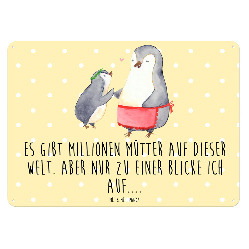 Blechschild Pinguin mit Kind Blechschild Zum Aufhängen, Blechschild Groß, Wandschild Metall, Blechschild Für Frauen, Blechschild Küche, Türschild Metall, Blechschild Büro, Blechschild, Blechschild Für Männer, Dekoschild Metall, Muttertag, Schwester, Mama, Bruder, Vatertag, Papa, Oma, Opa, Familie, Geschenk, Mutter, Geburststag, Mami, Mutti