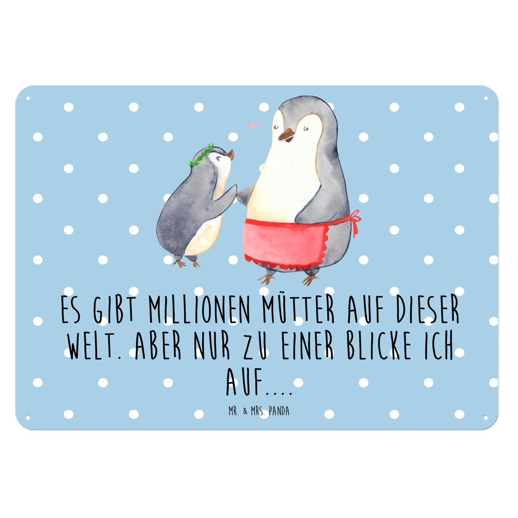 Blechschild Pinguin mit Kind Blechschild Zum Aufhängen, Blechschild Groß, Wandschild Metall, Blechschild Für Frauen, Blechschild Küche, Türschild Metall, Blechschild Büro, Blechschild, Blechschild Für Männer, Dekoschild Metall, Muttertag, Schwester, Mama, Bruder, Vatertag, Papa, Oma, Opa, Familie, Geschenk, Mutter, Geburststag, Mami, Mutti