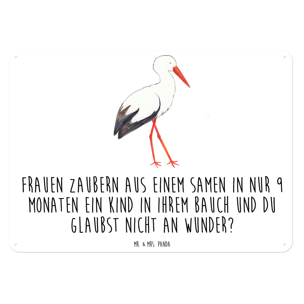 Blechschild Storch Blechschild Zum Aufhängen, Wandschild Metall, Türschild Metall, Blechschild Für Frauen, Blechschild Groß, Dekoschild Metall, Blechschild Büro, Blechschild Für Männer, Blechschild, Blechschild Küche, Lustige Sprüche, Tiere, Tiermotive, Gute Laune, Mutter Werden, Babybauch, Schwangerschaft, Baby, Mütter, Geburt, Störche, Storch, Mutter, Schwanger