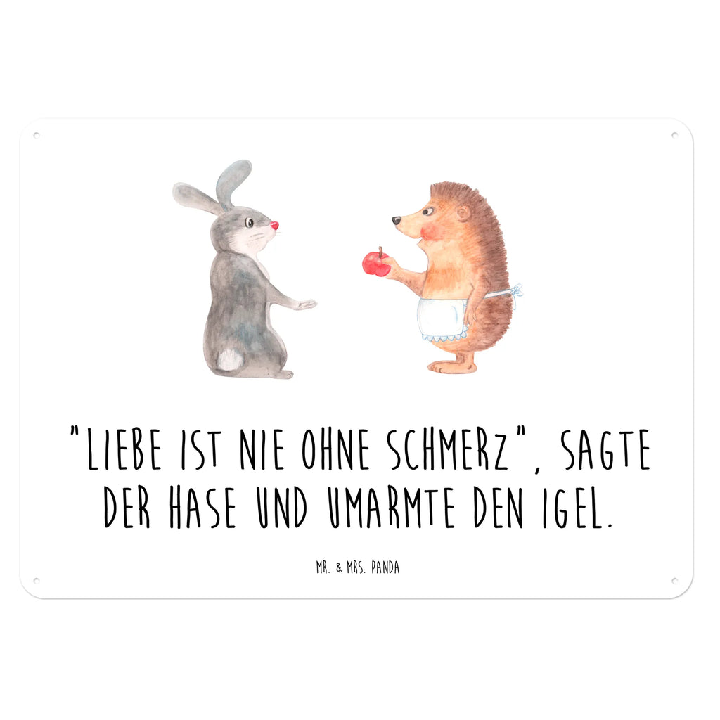 Tin sign Hare Hedgehog Blechschild Küche, Blechschild Zum Aufhängen, Türschild Metall, Blechschild Groß, Blechschild Für Frauen, Blechschild Büro, Wandschild Metall, Blechschild, Blechschild Für Männer, Dekoschild Metall, Tiere, Gute Laune, Tiermotive, Lustige Sprüche, Hase, Igel, Igel und Hase, Liebeskummer Geschenk, Trösten, Herzschmerz, Spruch Romantisch, Trennungsschmerz, Liebe Spruch