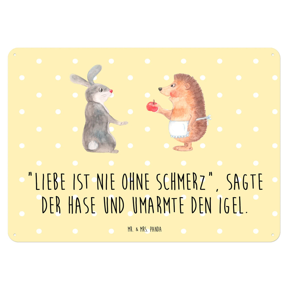 Tin sign Hare Hedgehog Blechschild Küche, Blechschild Zum Aufhängen, Türschild Metall, Blechschild Groß, Blechschild Für Frauen, Blechschild Büro, Wandschild Metall, Blechschild, Blechschild Für Männer, Dekoschild Metall, Tiere, Gute Laune, Tiermotive, Lustige Sprüche, Hase, Igel, Igel und Hase, Liebeskummer Geschenk, Trösten, Herzschmerz, Spruch Romantisch, Trennungsschmerz, Liebe Spruch