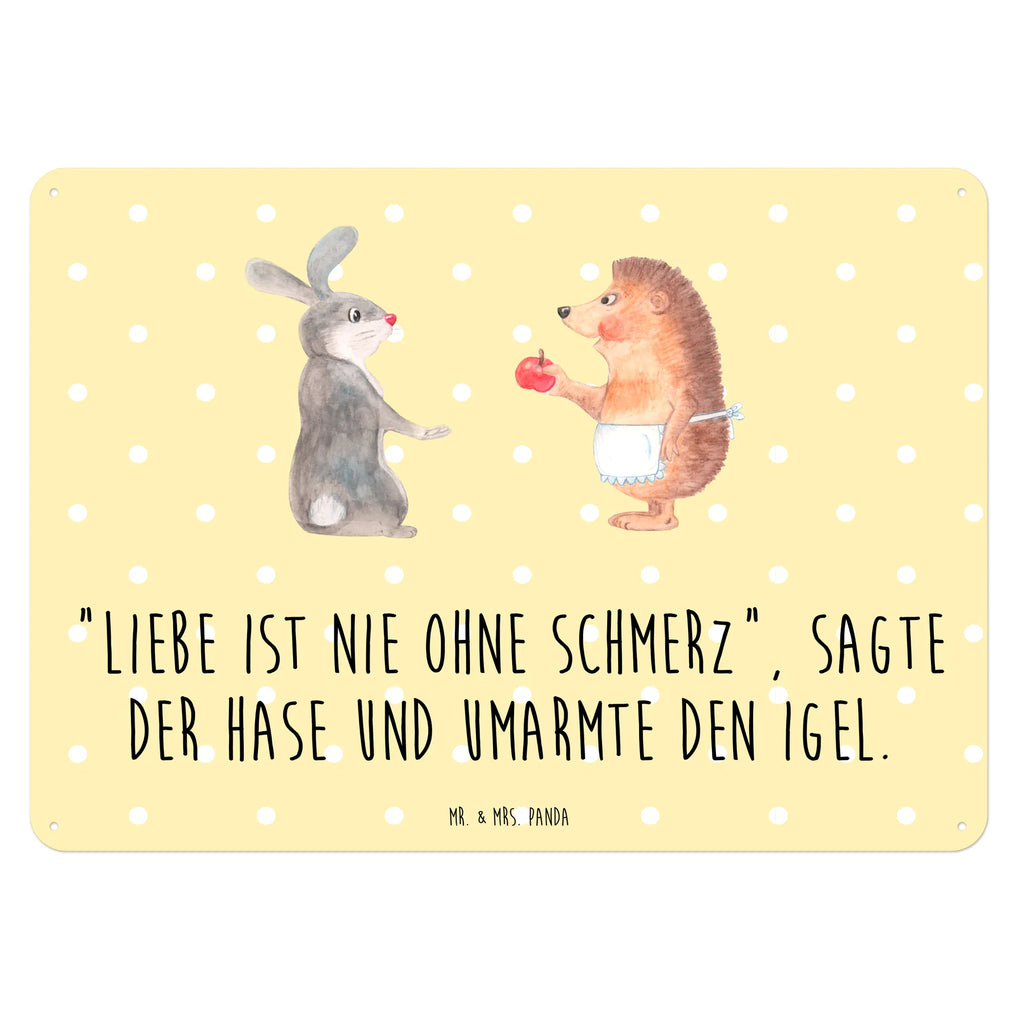 Tin sign Hare Hedgehog Blechschild Küche, Blechschild Zum Aufhängen, Türschild Metall, Blechschild Groß, Blechschild Für Frauen, Blechschild Büro, Wandschild Metall, Blechschild, Blechschild Für Männer, Dekoschild Metall, Tiere, Gute Laune, Tiermotive, Lustige Sprüche, Hase, Igel, Igel und Hase, Liebeskummer Geschenk, Trösten, Herzschmerz, Spruch Romantisch, Trennungsschmerz, Liebe Spruch