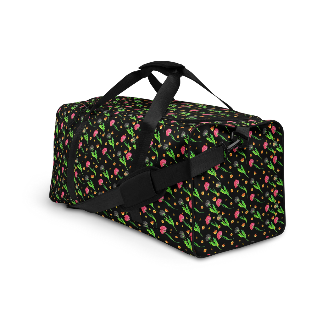 Travel bag Firefly Design Reisetasche Handgepäck, Handgepäck Reisetasche, Reisetasche groß, Reisetasche Damen, Weekender, Wochenendtrip, Reisetasche, Reisetaschen, Damen Reisetasche, Herren Reisetasche, Städtetrip, Sporttasche, Reisetasche Herren, Große Reisetasche, Blumen, Pusteblumen, Muster, Glühwürmchen