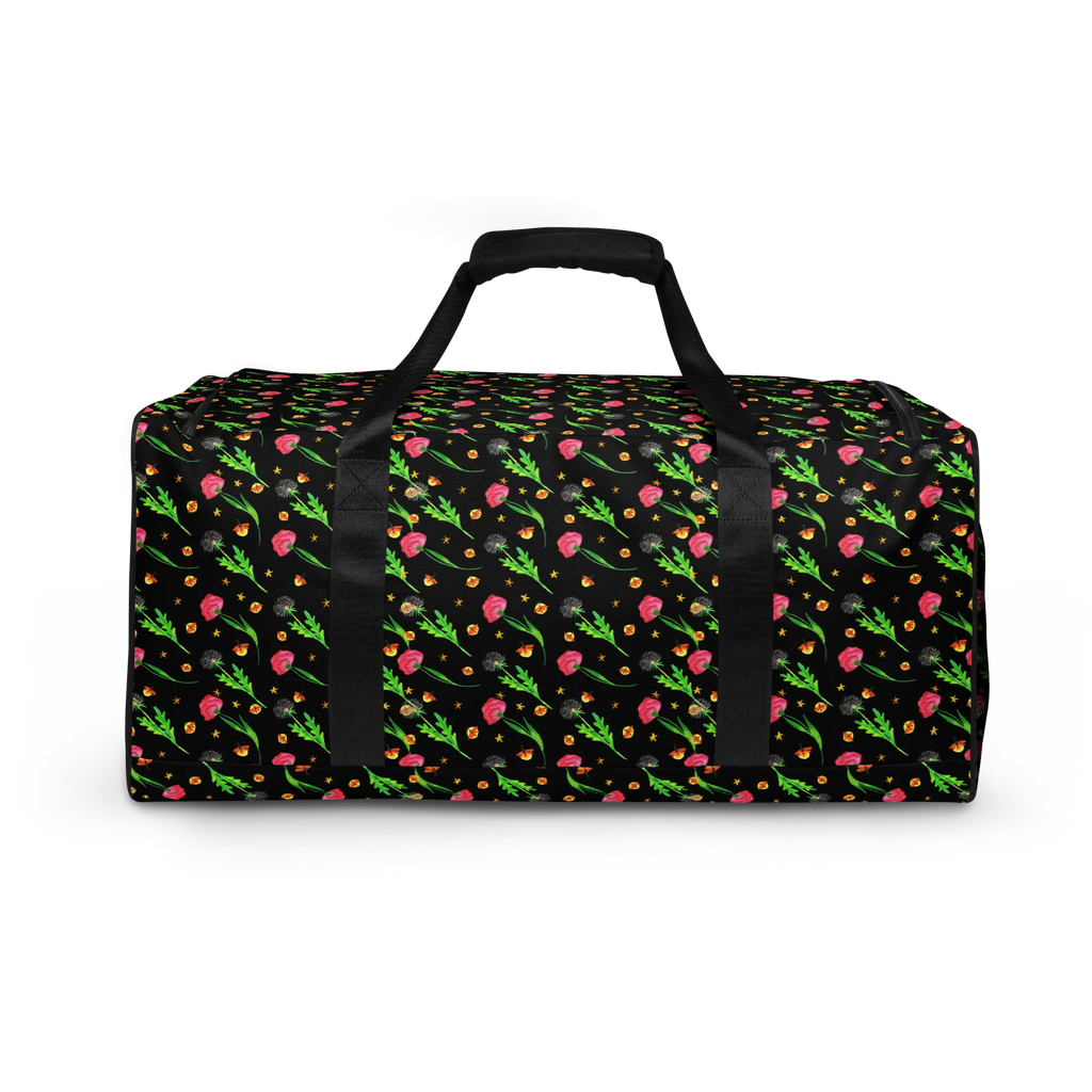 Travel bag Firefly Design Reisetasche Handgepäck, Handgepäck Reisetasche, Reisetasche groß, Reisetasche Damen, Weekender, Wochenendtrip, Reisetasche, Reisetaschen, Damen Reisetasche, Herren Reisetasche, Städtetrip, Sporttasche, Reisetasche Herren, Große Reisetasche, Blumen, Pusteblumen, Muster, Glühwürmchen