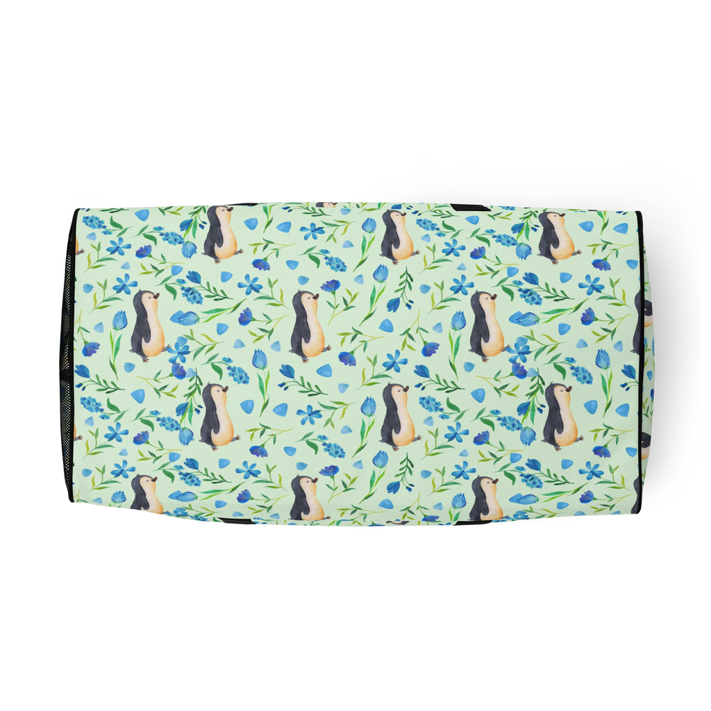Reisetasche Pinguinliebe Design Damen Reisetasche, Reisetasche Herren, Reisetasche groß, Reisetaschen, Reisetasche Handgepäck, Handgepäck Reisetasche, Reisetasche, Sporttasche, Wochenendtrip, Weekender, Herren Reisetasche, Reisetasche Damen, Städtetrip, Große Reisetasche, Aquarell, Blaue Blumen, Blumen, Pinguine, Muster, Pinguin