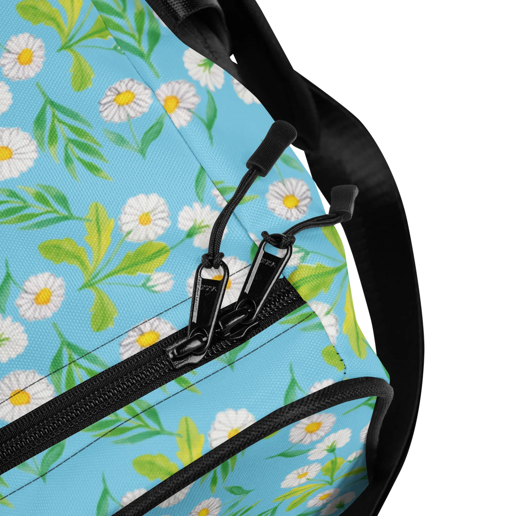 Travel bag urok łąki Wzór Städtetrip, Damen Reisetasche, Wochenendtrip, Reisetaschen, Reisetasche, Reisetasche Damen, Handgepäck Reisetasche, Reisetasche groß, Reisetasche Herren, Reisetasche Handgepäck, Große Reisetasche, Herren Reisetasche, Sporttasche, Weekender, Wiese, Gänseblümchen, Blumen, Muster, Aquarell, Blumenwiese