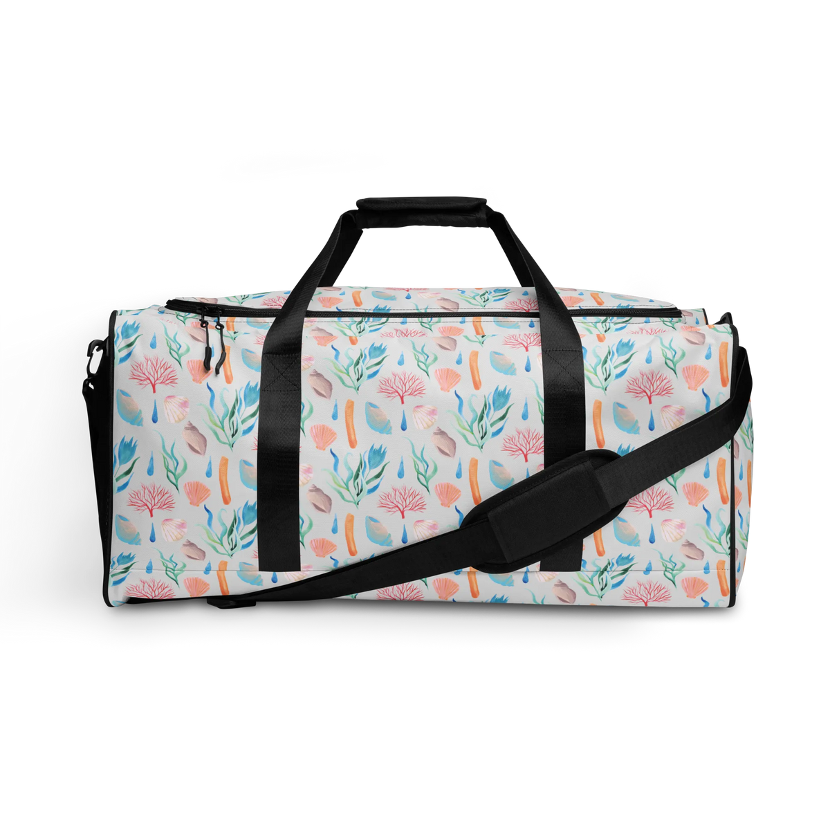 Reisetasche Meeresrauschen Design Sporttasche, Trainingstasche, Handgepäcktasche, Weekender-Tasche, Sport-Reisetasche, Gepäcktasche, Travel-Bag, Tragetasche, Reisetasche Damen, Sporttasche Damen, Weekender Damen, Große Reisetasche, Sport-Bag, Herren Reisetasche, Damen Reisetasche, Duffel Bag, Reisetasche groß, Reisetasche Handgepäck, Wochenendtasche, Große Sporttasche, Reisetasche, Gymtasche, Duffelbag, Weekender, Sporttasche Herren, Reisetasche Herren, Duffle-Bag, Handgepäck Reisetasche, Meer, Muscheln, Maritim, Strand Motive, Korallen, Muster, Beach, Strand