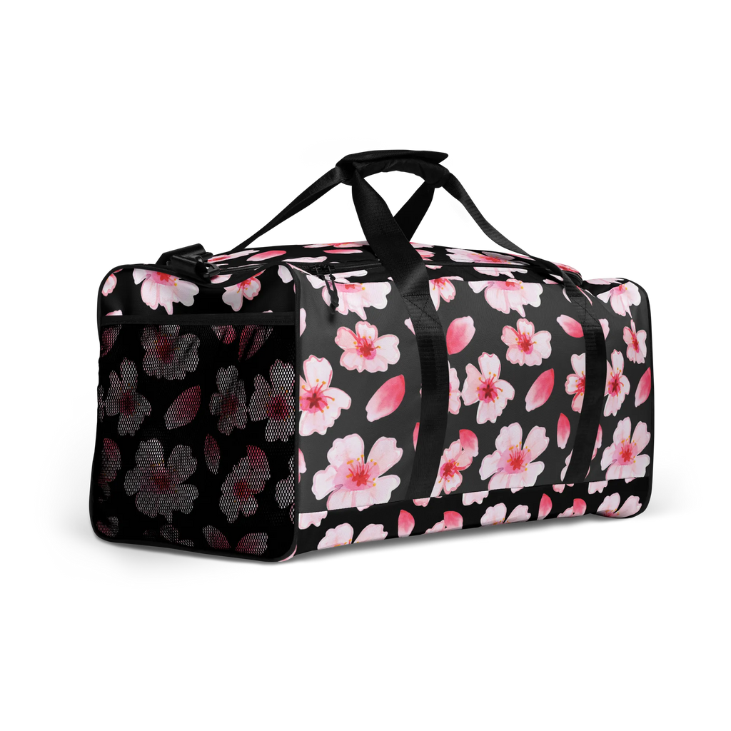 Reisetasche Kirschlüten Meer Städtetrip, Sporttasche, Reisetaschen, Weekender, Damen Reisetasche, Reisetasche groß, Herren Reisetasche, Große Reisetasche, Reisetasche Damen, Handgepäck Reisetasche, Reisetasche Herren, Reisetasche, Reisetasche Handgepäck, Wochenendtrip, Blumen, Blütenmuster, Kirschblüten, Blüten, Muster