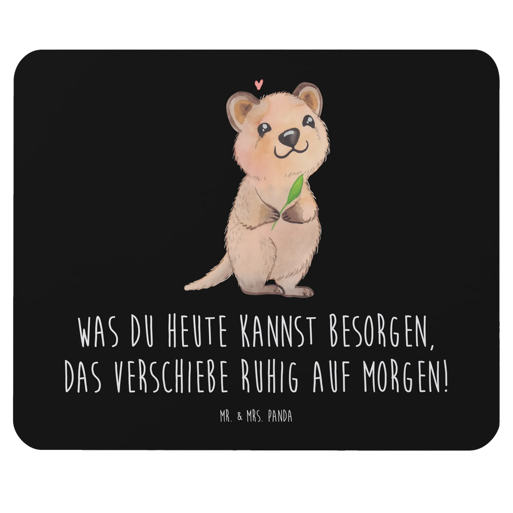 Mouse mat Quokka Happy Mausunterlage, Designer Mauspad, Mauspad Büro, Einzigartiges Mauspad, PC Zubehör, Computer zubehör, Arbeitszimmer, Büroausstattung, Mousepad, Mauspad, Tiermotive, Gute Laune, lustige Sprüche, Tiere, Aufschieberitis, Niedliches Tier, Dinge erledigen, Verschieben, Quokka, Lustiger Spruch