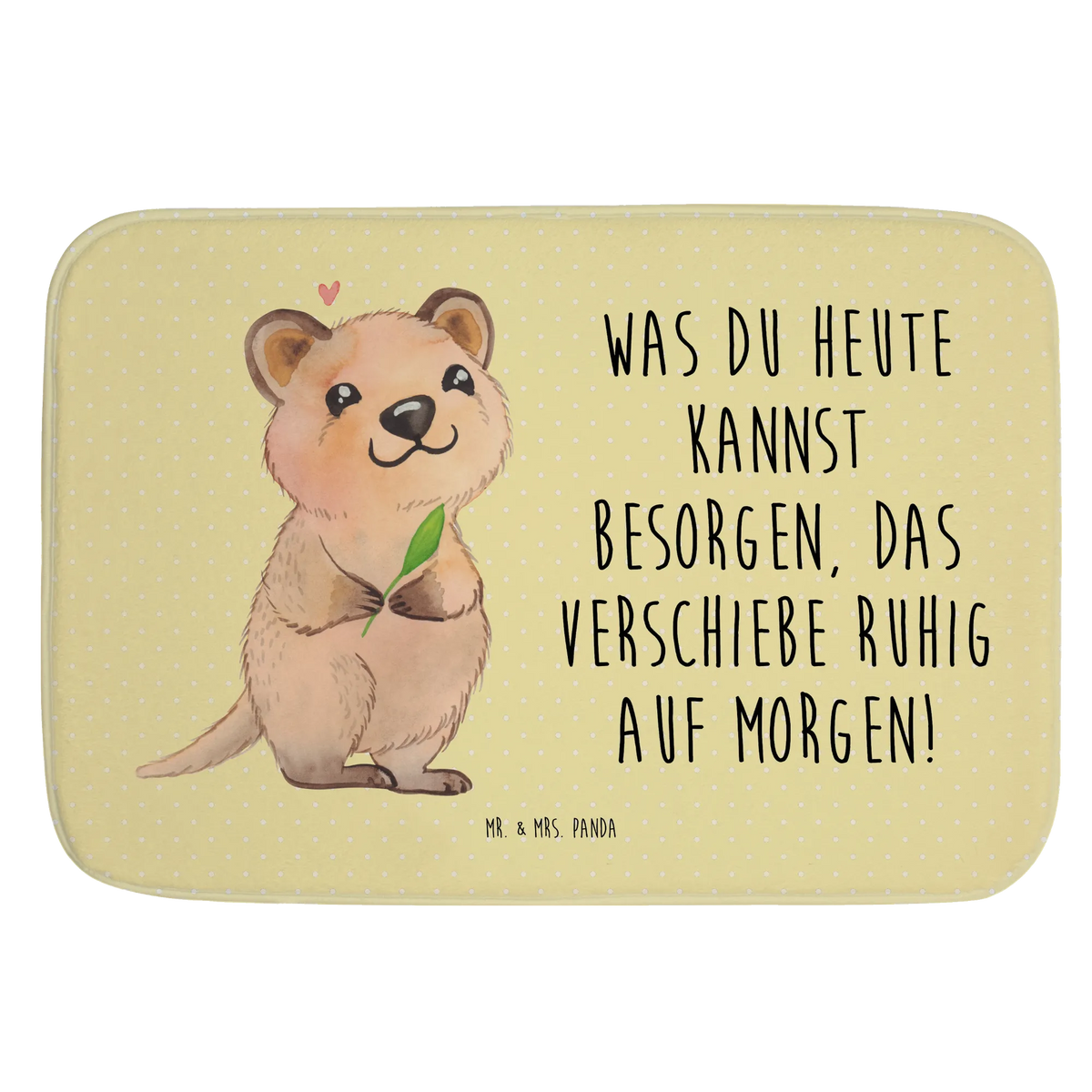 Badematte Quokka Happy Badezimmerteppich, Badläufer, bad läufer, Teppich Bad, Vorleger Bad, Teppich Fürs Bad, teppich für bad, badezimmervorleger, Badematte, Badezimmer Matte, fußmatte bad, Badteppich, badezimmermatte, Duschvorleger, Badvorleger, duschmatte, Bad Fußmatte, badezimmer läufer, wannenvorleger, Lustige Sprüche, Tiere, Tiermotive, Gute Laune, Lustiger Spruch, Dinge Erledigen, Aufschieberitis, Niedliches Tier, Quokka, Verschieben