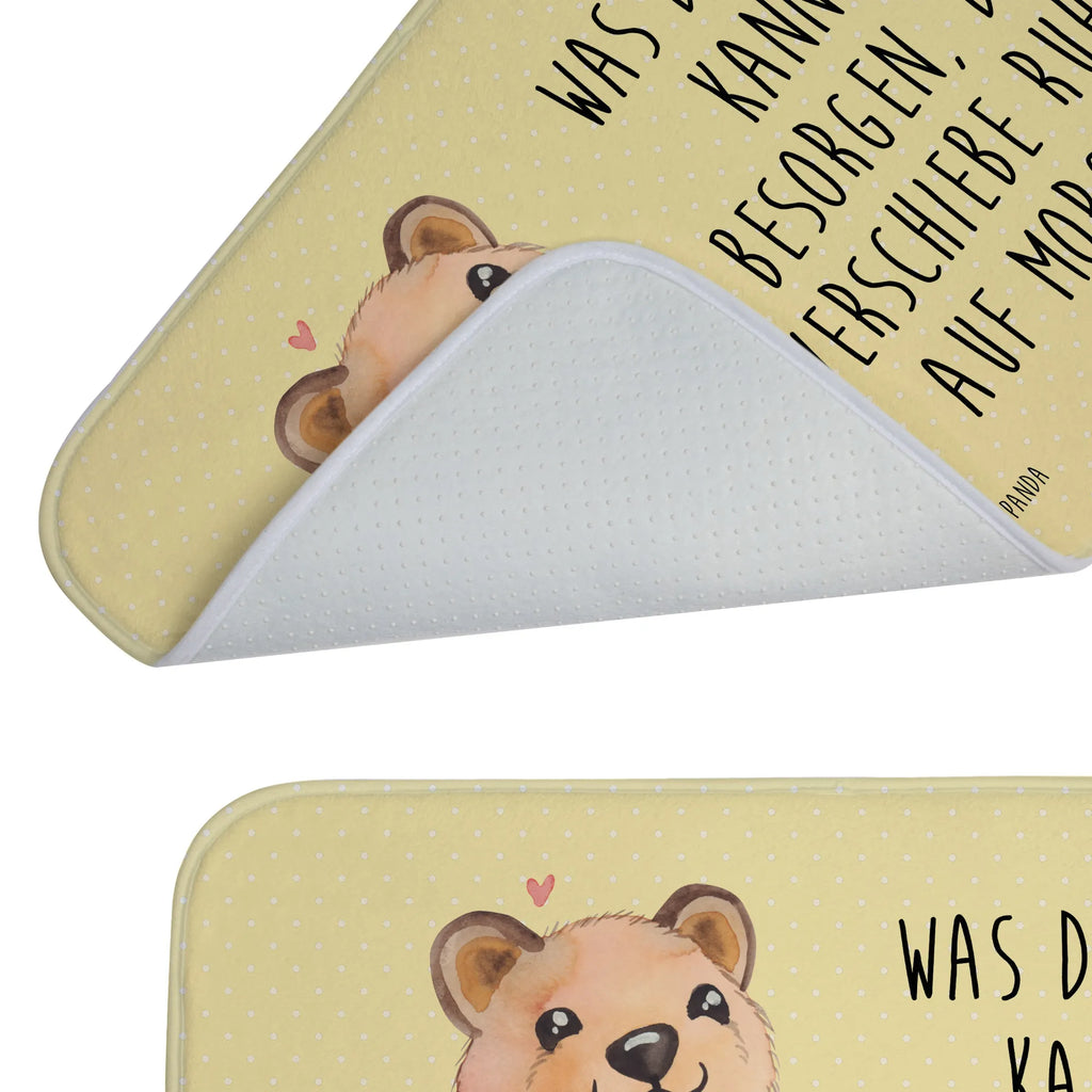 Badematte Quokka Happy Badläufer, badezimmermatte, badezimmerteppiche, Badematte, wannenvorleger, Badvorleger, Badezimmerteppich, duschmatten, badezimmer läufer, bad läufer, Duschvorleger, fußmatte bad, Teppich Fürs Bad, badezimmermatten, badezimmervorleger, teppich für bad, rutschfeste matte, Badezimmer Matte, Badteppich, badmatten, Bad Fußmatte, duschmatte, Lustige Sprüche, Tiere, Tiermotive, Gute Laune, Lustiger Spruch, Dinge Erledigen, Aufschieberitis, Verschieben, Niedliches Tier, Quokka