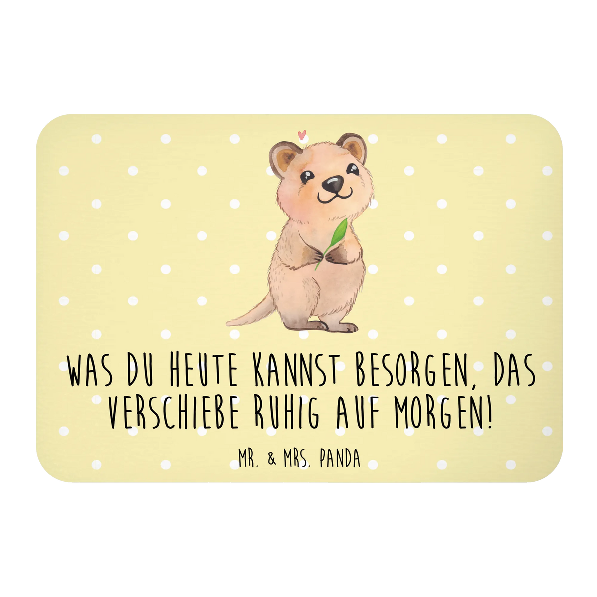 Magnet Quokka Happy notizmagnet, haftmagnet, Pinnwandmagnet, whiteboardmagnet, wandmagnet, spruchmagnet, mdf magnet, holzmagnet, tafelmagnet, büromagnet, Notizhalter, magnet, Dekomagnet, einkaufszettelmagnet, rechteckmagnet, Kühlschrankmagnet, designmagnet, holz kühlschrankmagnet, zettelhalter, memomagnet, holz whiteboardmagnet, bildmagnet, küchenmagnet, Lustige Sprüche, Tiere, Tiermotive, Gute Laune, Quokka, Aufschieberitis, Lustiger Spruch, Dinge Erledigen, Niedliches Tier, Verschieben