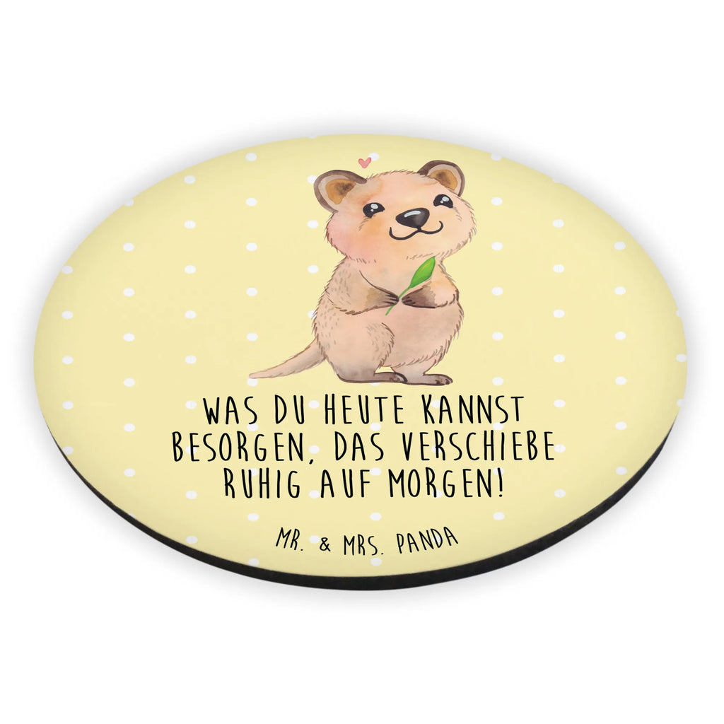 Round magnet Quokka Happy Motivmagnete, Whiteboard Magnet, Kühlschrank Dekoration, Notiz Magnet, Pinnwandmagnet, Dekomagnet, Souvenir Magnet, Kühlschrankmagnet, Tiermotive, Gute Laune, lustige Sprüche, Tiere, Aufschieberitis, Niedliches Tier, Dinge erledigen, Lustiger Spruch, Verschieben, Quokka
