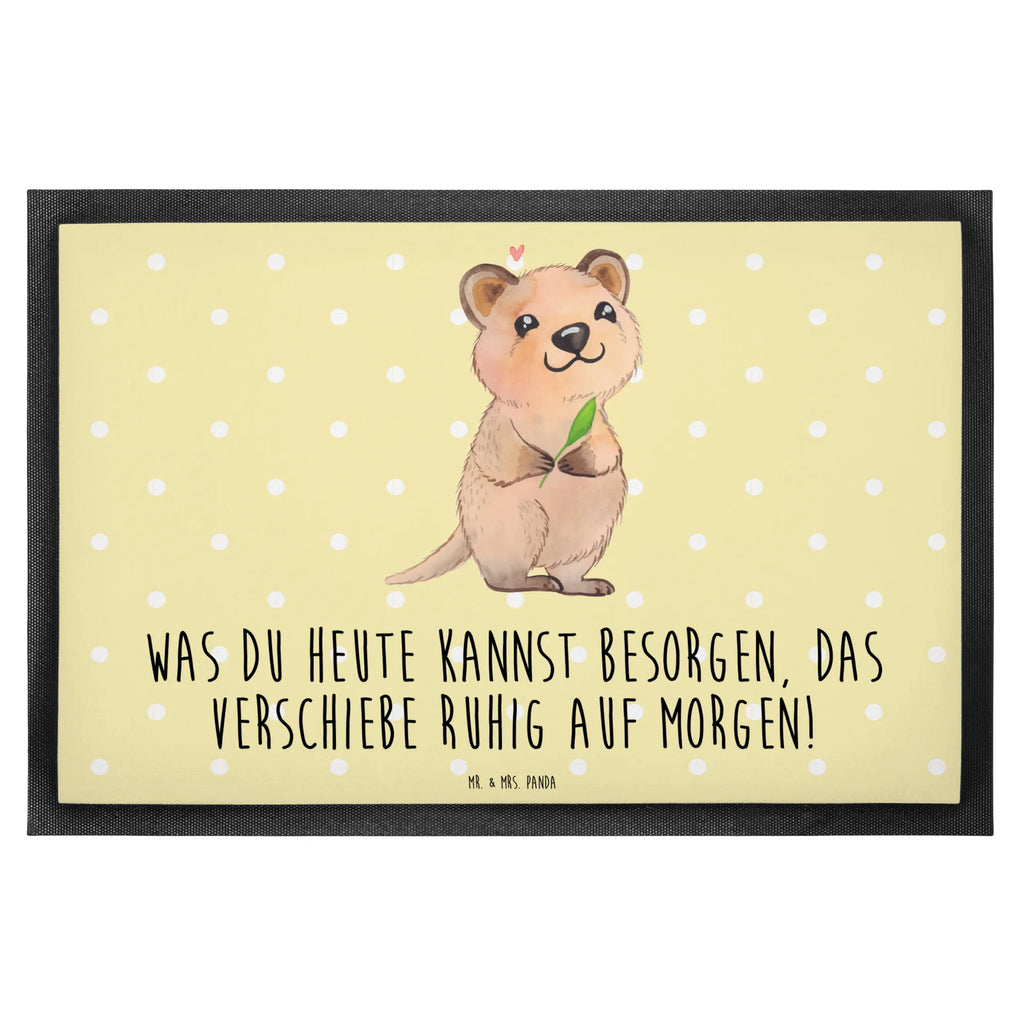 Fußmatte Quokka Happy sauberlaufmatten, Türvorleger, Türmatte, Abtretmatte, Schmutzmatte, fußmatte, flurmatte, Abtreter, Fußmatten, türmatten, außenmatte, Fußabstreifer, Schuhabstreifer, Eingangsmatte, Schmutzfangteppich, Sauberlaufmatte, Fußabtreter, abstreifer, Schmutzfangmatte, schmutzfangmatten, Haustürmatte, Fussmatte, Eingangsteppich, hausmatte, matte haustür, Schmutzfänger, Gute Laune, Tiermotive, Tiere, Lustige Sprüche, Niedliches Tier, Lustiger Spruch, Quokka, Verschieben, Dinge Erledigen, Aufschieberitis
