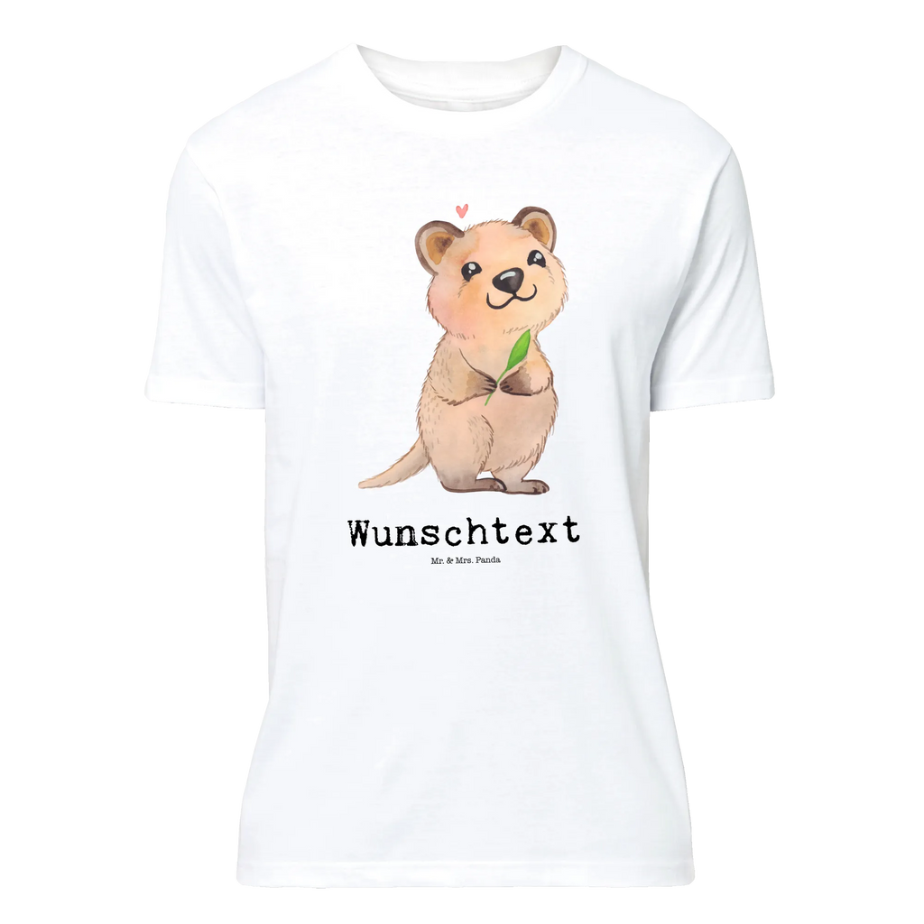 Personalisiertes T-Shirt Quokka Happy T-Shirt Personalisiert, T-Shirt mit Namen, T-Shirt mit Aufruck, Tiere, Tiermotive, Lustige Sprüche, Gute Laune, Niedliches Tier, Lustiger Spruch, Quokka, Verschieben, Aufschieberitis, Dinge Erledigen