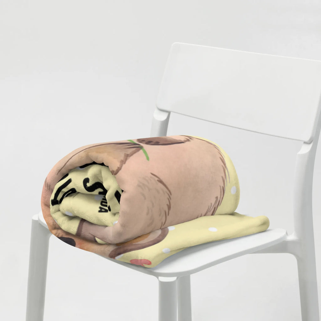 Babydecke Quokka Happy Teddydecke, Entspannen, Fleecedecke, Jahrestagsgeschenk, Wohnzimmerdecke, Gemütlich, Babygeschenk, Kuschelfleecedecke, Schmusedecke, Babyecke Kuscheldecke, Dekodecke, Dekoration, Babydecke, Krabbeldecke, Geschenk Geburt, Kuscheldecke XXL, Weihnachtsgeschenk, Kinderdecke, Mikrofaser Decke, Lustige Sprüche, Tiere, Tiermotive, Gute Laune, Dinge Erledigen, Lustiger Spruch, Verschieben, Quokka, Aufschieberitis, Niedliches Tier