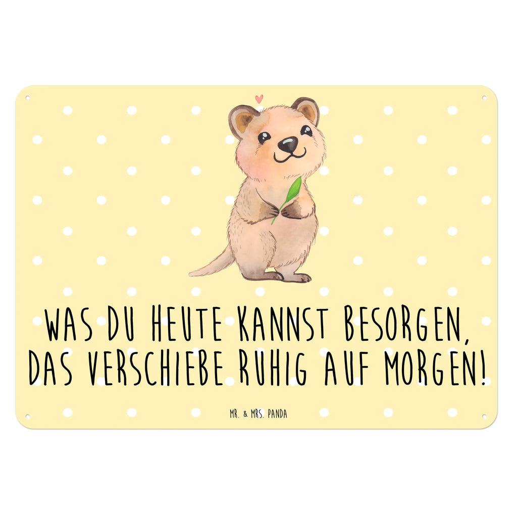 Blechschild Quokka Happy Blechschild Küche, Türschild Metall, Blechschild Groß, Blechschild Zum Aufhängen, Dekoschild Metall, Blechschild Für Frauen, Blechschild Für Männer, Wandschild Metall, Blechschild Büro, Blechschild, Tiere, Gute Laune, Tiermotive, Lustige Sprüche, Niedliches Tier, Verschieben, Lustiger Spruch, Aufschieberitis, Dinge Erledigen, Quokka