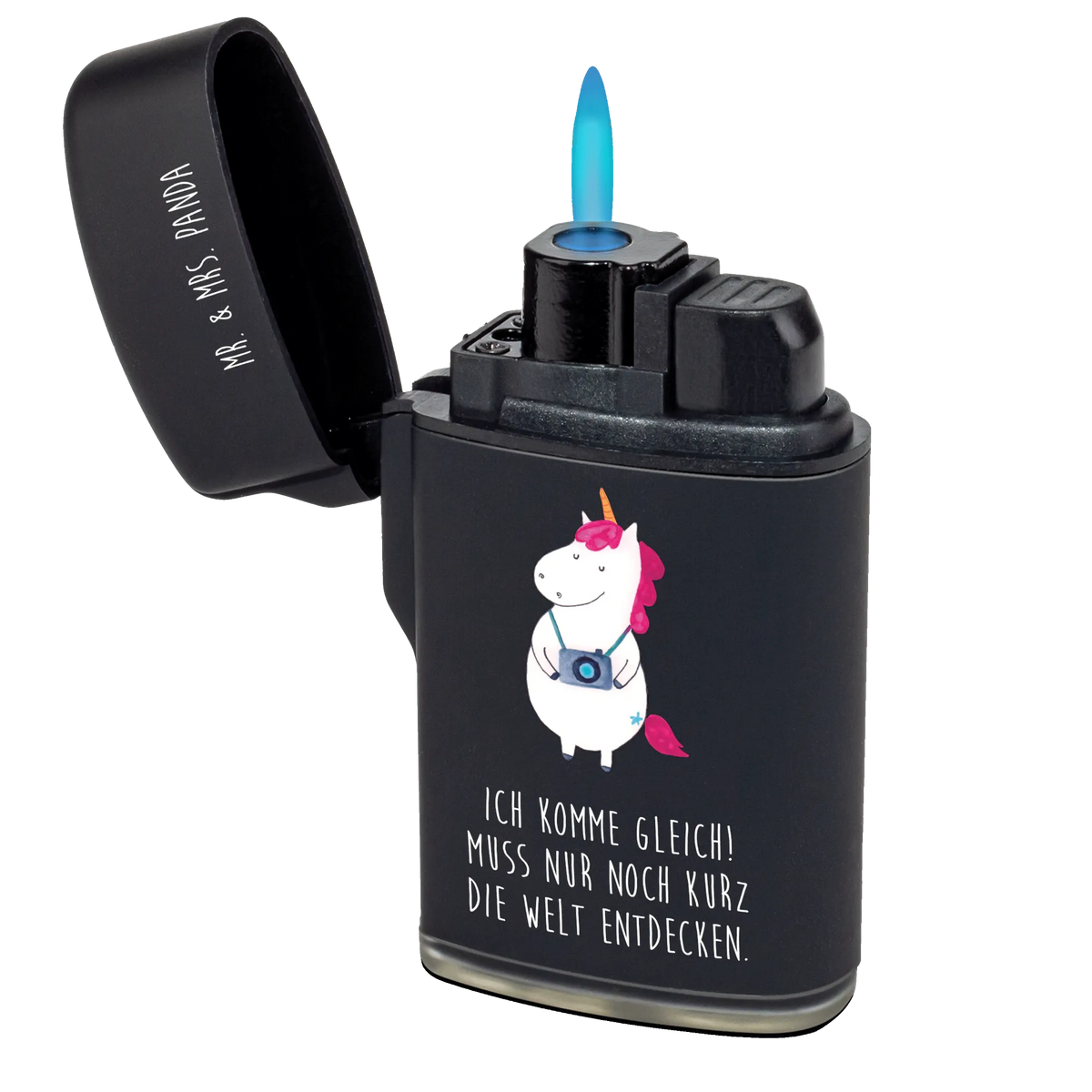 Feuerzeug Einhorn Fotograf gas anzünder, gasfeuerzeuge, zigarettenanzünder, Feuerzeug, anzünder, Zünder, sturmfeuerzeuge, sturmfeuerzeug, Feuerzeuge, zündgerät, Gasfeuerzeug, Unicorn, Einhorn, Einhörner, Einhorn Deko, Tourist, Kamera, Weltenbummler, Weltreise, Fotograf, Städtereise, Fotografie, Reisen, Urlaub, Kurztrip, Reise