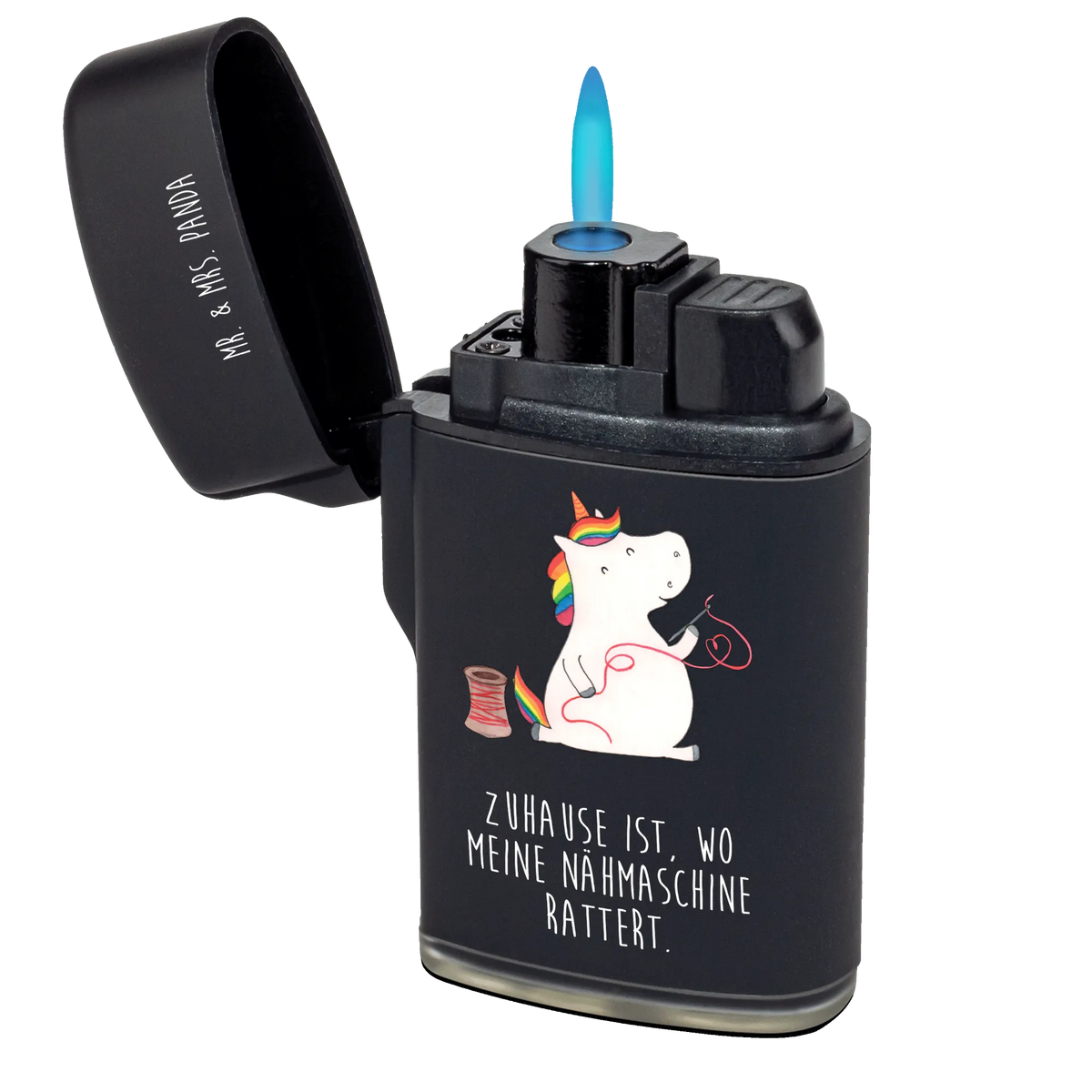 Lighter unicorn seamstress knitting, seamstress present, seamstress gift, crochet, sewing room, girlfriend, tinkering, sew