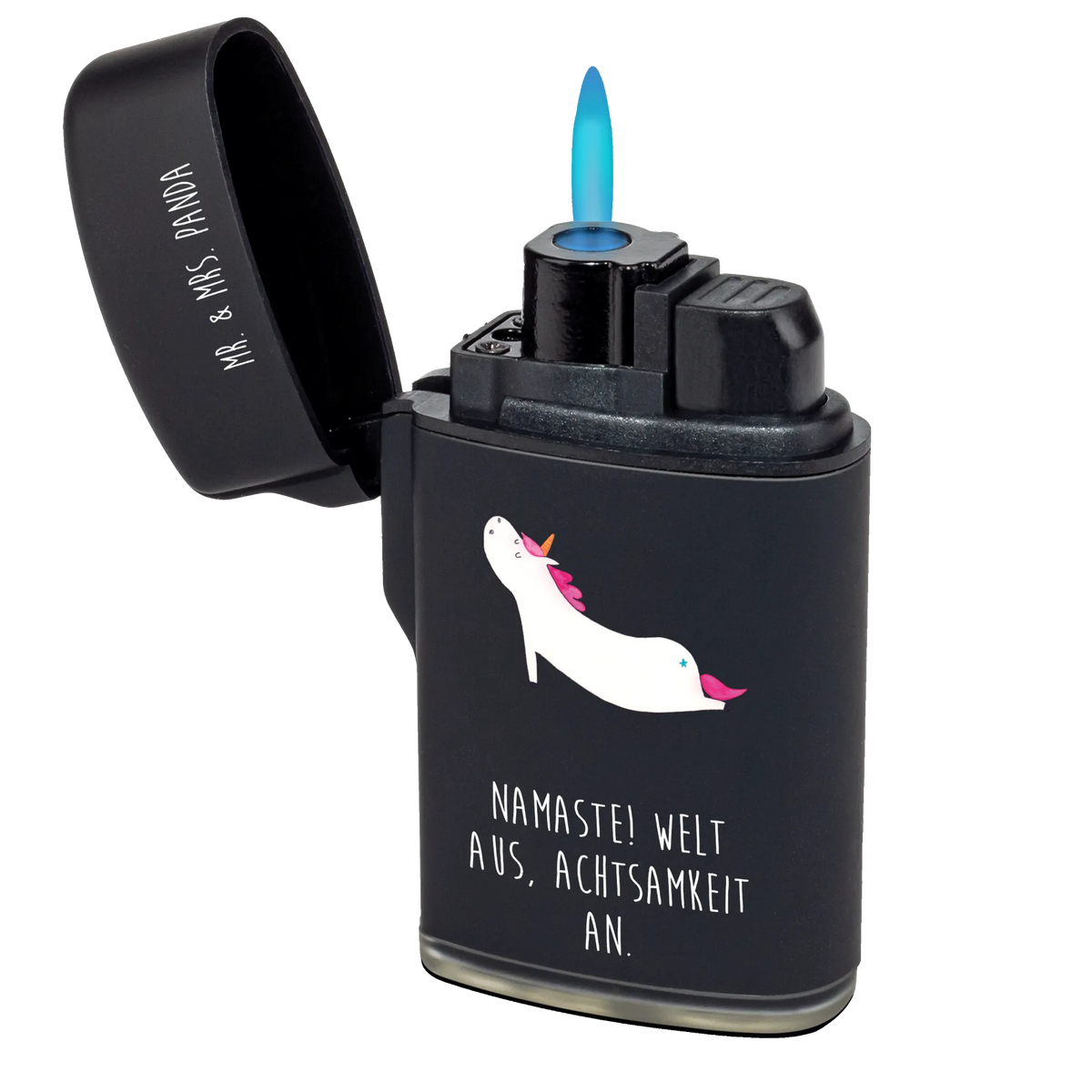 Lighter unicorn yoga sports, gift, sweet, present, mindfulness, relaxation