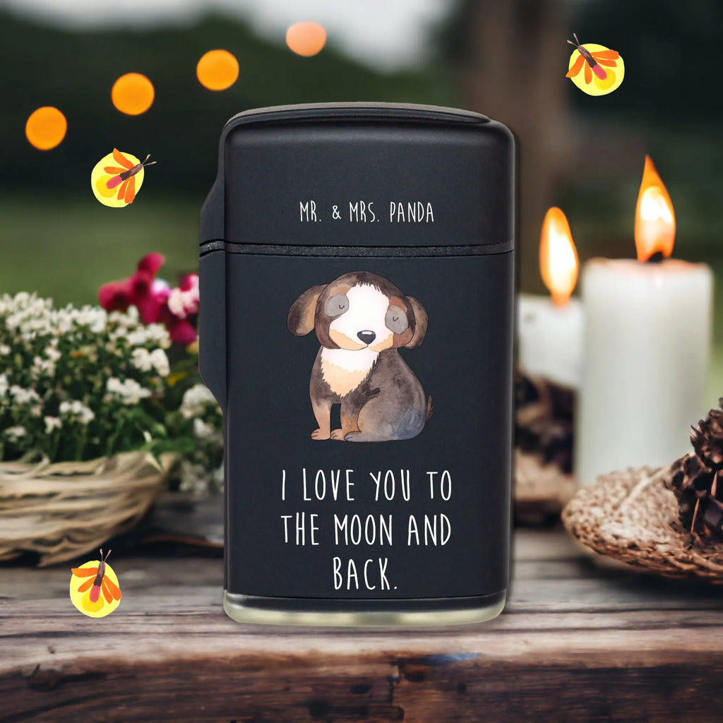 Feuerzeug Hund entspannt Gasfeuerzeug, gasfeuerzeuge, anzünder, sturmfeuerzeug, zigarettenanzünder, gas anzünder, zündgerät, Feuerzeug, sturmfeuerzeuge, Feuerzeuge, Sprüche, Hund, Hunderasse, Hundebesitzer, Hundemotiv, Haustier, Tierliebhaber, Hundeglück, Hundeliebe, Schwarzer Hund, Liebe