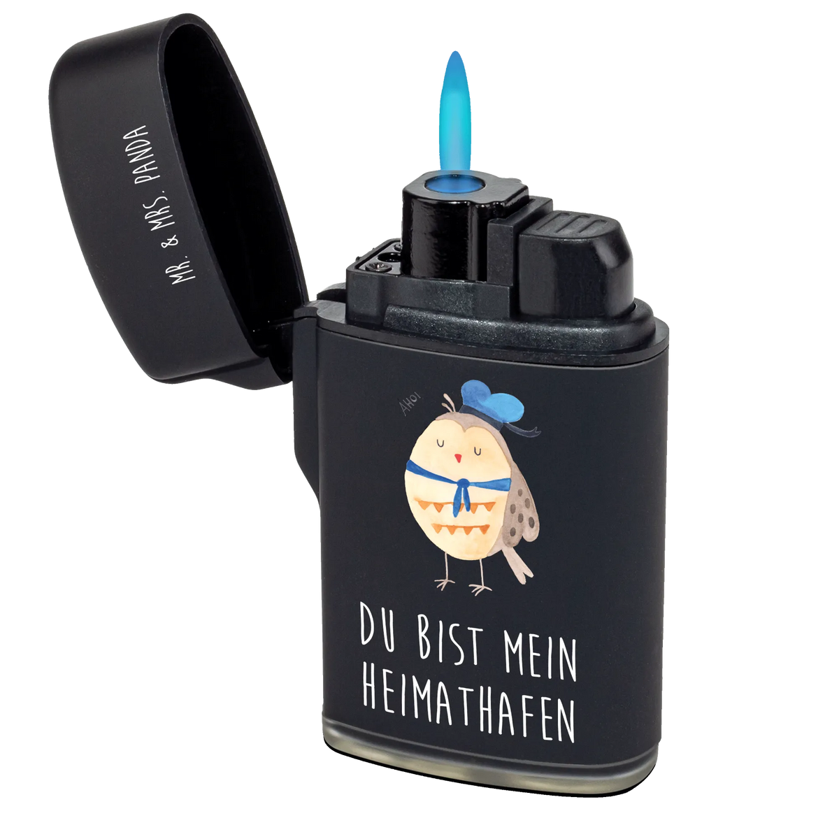 Feuerzeug Eule Matrose zündgerät, sturmfeuerzeuge, Feuerzeug, Zünder, gas anzünder, zigarettenanzünder, gasfeuerzeuge, sturmfeuerzeug, Feuerzeuge, anzünder, Gasfeuerzeug, Eule, Heimathafen, Freundin, Ehe, Hochzeitstag Geschenk, Seefahrer, Eule Spruch, Owl, Wortspiel Lustig, Eule Deko, Matrose