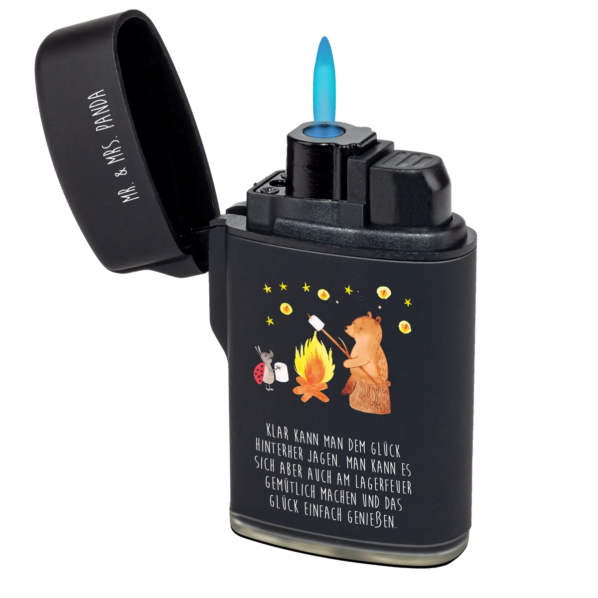 Lighter Bear & Ladybird campfire sturmfeuerzeug, gasfeuerzeuge, Gasfeuerzeug, Feuerzeug, anzünder, Zünder, zigarettenanzünder, zündgerät, gas anzünder, sturmfeuerzeuge, Feuerzeuge, Teddy, Bär, Teddybär, Lagerfeuer