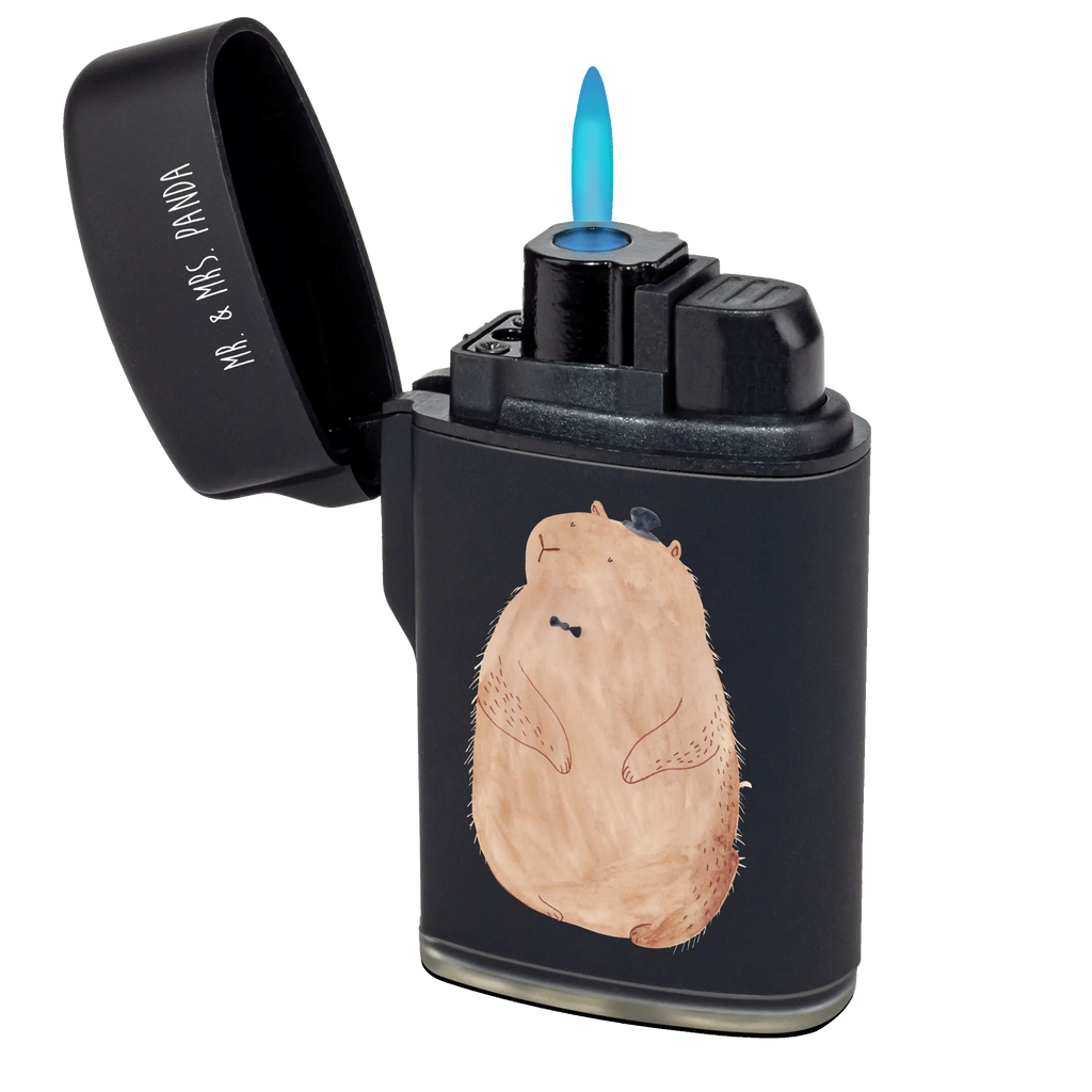 Lighter Groundhog Gasfeuerzeug, sturmfeuerzeug, zigarettenanzünder, anzünder, gasfeuerzeuge, gas anzünder, Feuerzeuge, zündgerät, Feuerzeug, sturmfeuerzeuge, Lustige Sprüche, Tiere, Tiermotive, Gute Laune, Fröhlichkeit, Knigge, Freundlichkeit, Respekt, Murmeltier, Anstand