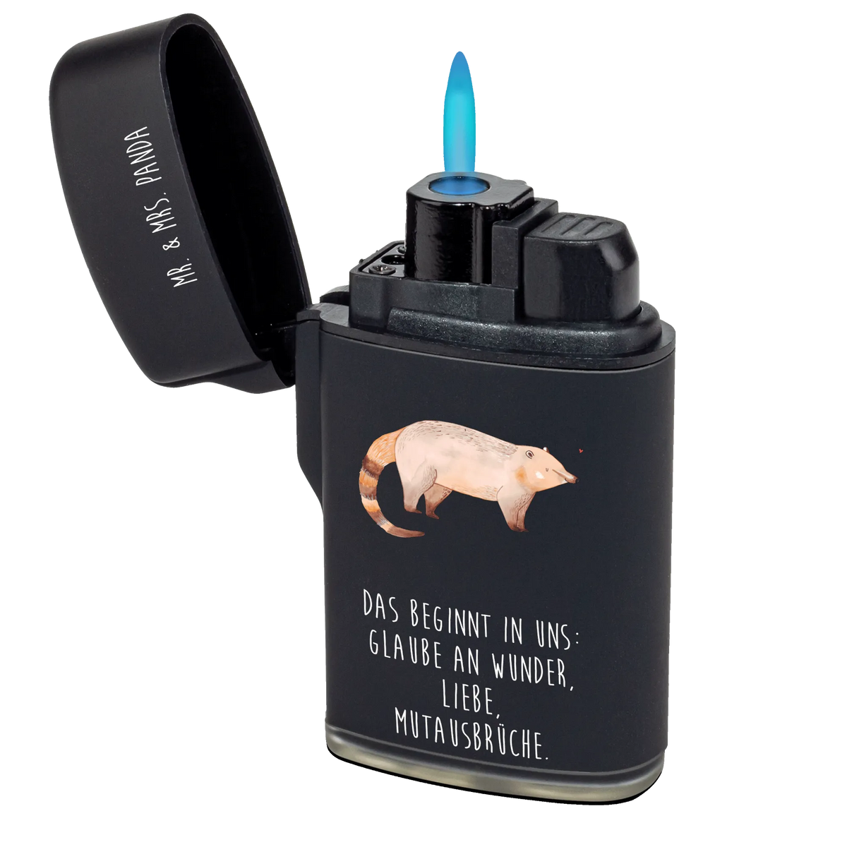 Lighter Coati sturmfeuerzeuge, sturmfeuerzeug, Gasfeuerzeug, Feuerzeuge, gasfeuerzeuge, Zünder, zündgerät, Feuerzeug, anzünder, zigarettenanzünder, gas anzünder, Lustige Sprüche, Tiere, Tiermotive, Gute Laune, Rüsselbär, Nasenbären, Bär, Nasenbär