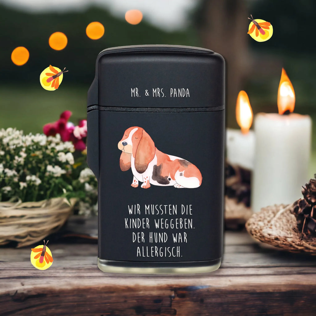Feuerzeug Hund Basset Hound zündgerät, Feuerzeuge, gas anzünder, gasfeuerzeuge, zigarettenanzünder, sturmfeuerzeug, Gasfeuerzeug, Feuerzeug, sturmfeuerzeuge, anzünder, Sprüche, Hund, Hunderasse, Hundebesitzer, Hundemotiv, Haustier, Tierliebhaber, Hundeliebe, Basset, Kinderlos, Basset Hound