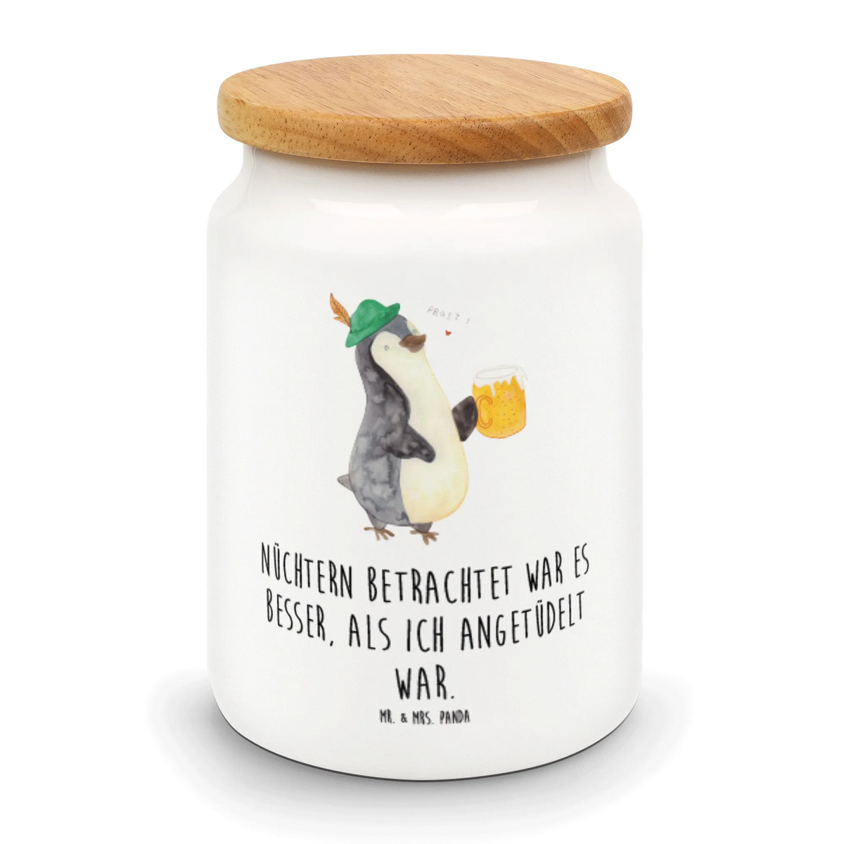 Storage jar Penguin Beer behälter, müslidose, Kaffeedose, keramikdose, salzdose, Keksdose, Lebensmittelbehälter, aufbewahrungsbehälter, gebäckdose, Teedose, Vorratsdose, Aromadose, Dose, Aufbewahrungsdose, Biskuitdose, Vorratsbehälter, leckerlidose, zuckerdose, bonbondose, vorratsbox, Snackdose, tee behälter, Frischhaltedose, vorratsgefäß, Pinguin, Bier, Pinguine, Oktoberfest