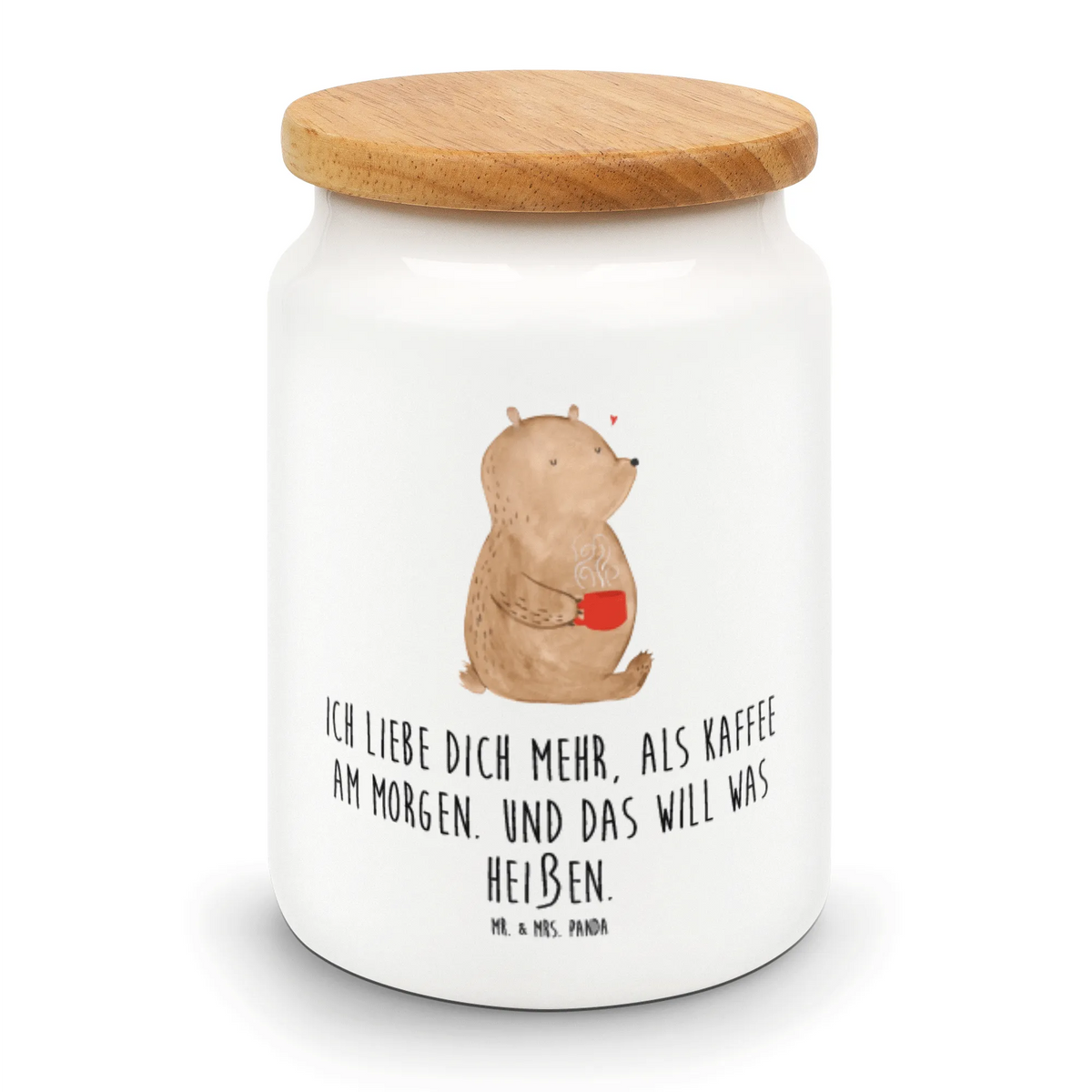 Storage jar bear morning coffee Loving, Two, Together, Marriage, Proposal of marriage, Love gift, gift for her, gift for him, anniversary gift, Valentine's Day Gift for Women Love Gift Anniversary Wedding Anniversary Party Favor Gift for Girlfriend Gift for Partner Boyfriend Gift Token of Love for Men for Husband