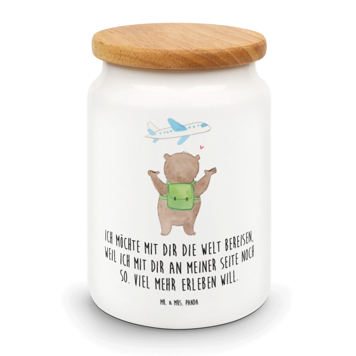 Storage jar bear Airplane food storage container, ceramic jar, preservative jar, canister, snack jar, pantry storage, kitchen canister, cookie jar, bulk food storage, airtight container, storage jar, treat jar, kitchen storage solutions, Love, Loving, Two, Together, Marriage, Engagement, Proposal of marriage, Love gift, gift for her, gift for him, anniversary gift, Valentine's Day Gift for Women Love Gift Anniversary Wedding Anniversary Party Favor Gift for Girlfriend Gift for Partner Boyfriend Gift Token of Love for Men for Husband