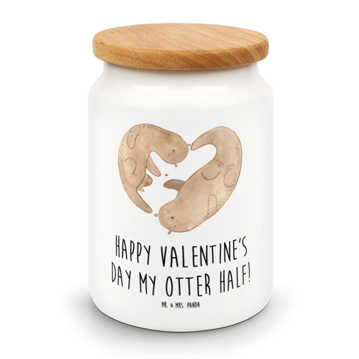 Vorratsdose Otter Valentine tee behälter, Vorratsbehälter, keramikdose, Teedose, leckerlidose, vorratsgefäß, Vorratsdose, Lebensmittelbehälter, Aufbewahrungsdose, Frischhaltedose, Keksdose, vorratsbox, gebäckdose, salzdose, Kaffeedose, aufbewahrungsbehälter, bonbondose, müslidose, behälter, Aromadose, Dose, Biskuitdose, Snackdose, zuckerdose, Freundin, Freund, Liebe, Liebesgeschenk, Jahrestag, Verlobung, Partner, Ehemann, Ehefrau, Heiraten, Heiratsantrag, Hocheitstag, Valentinstag, Geschenk für Frauen, für Männer, Hochzeitstag, für Ehemann, Liebesbeweis, Mitbringsel, Geschenk für Freundin, Geschenk für Partner