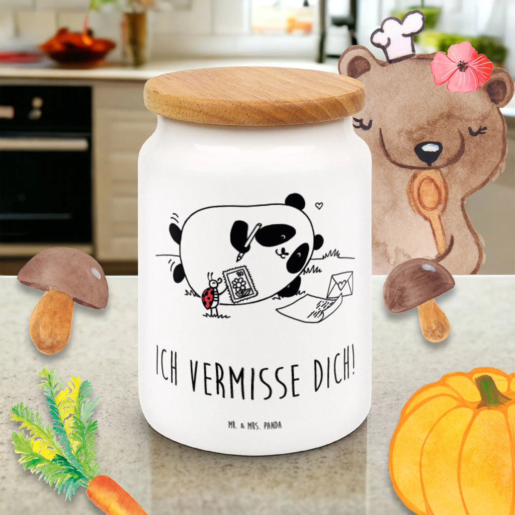 Storage jar Panda Missing snack jar, preservative jar, bulk food storage, ceramic jar, airtight container, kitchen storage solutions, kitchen canister, cookie jar, treat jar, food storage container, pantry storage, canister, storage jar