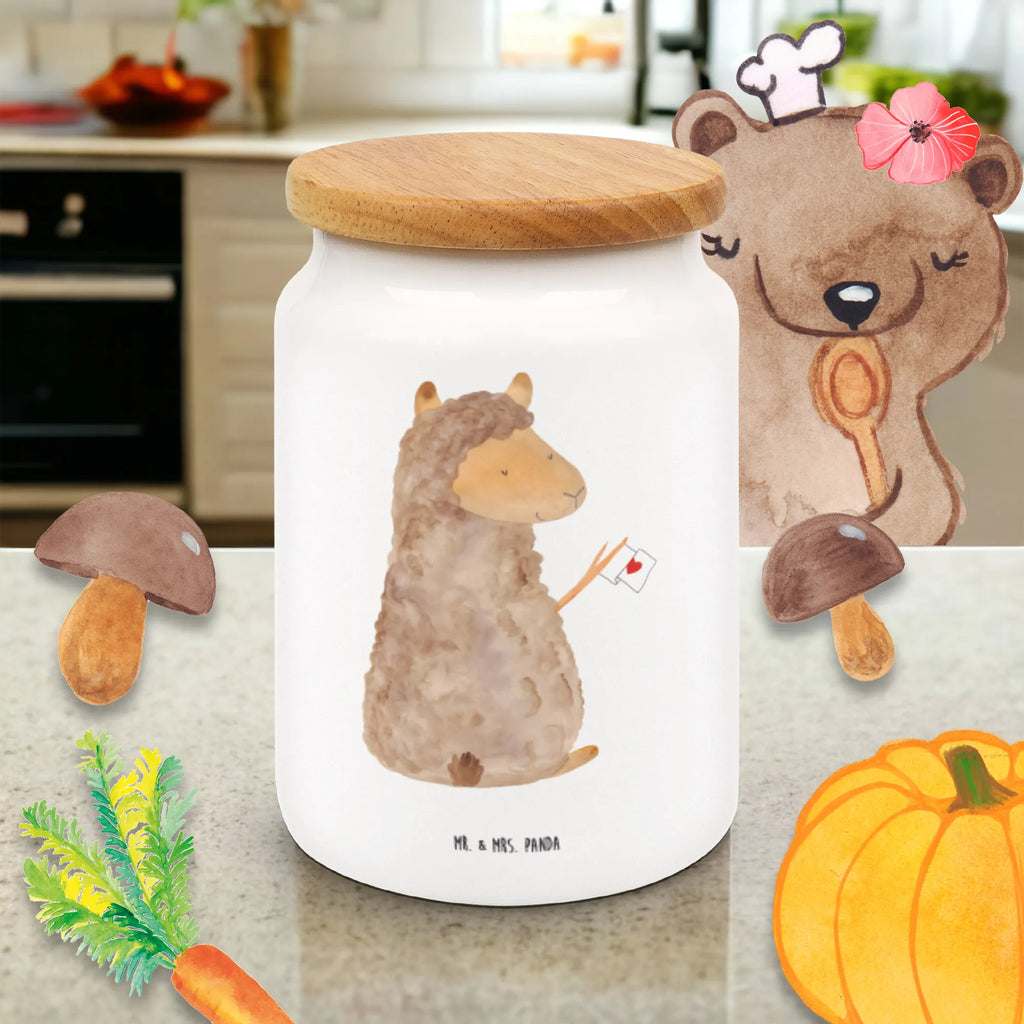 Pojemnik na żywność alpaka flaga Alpaka, Lama