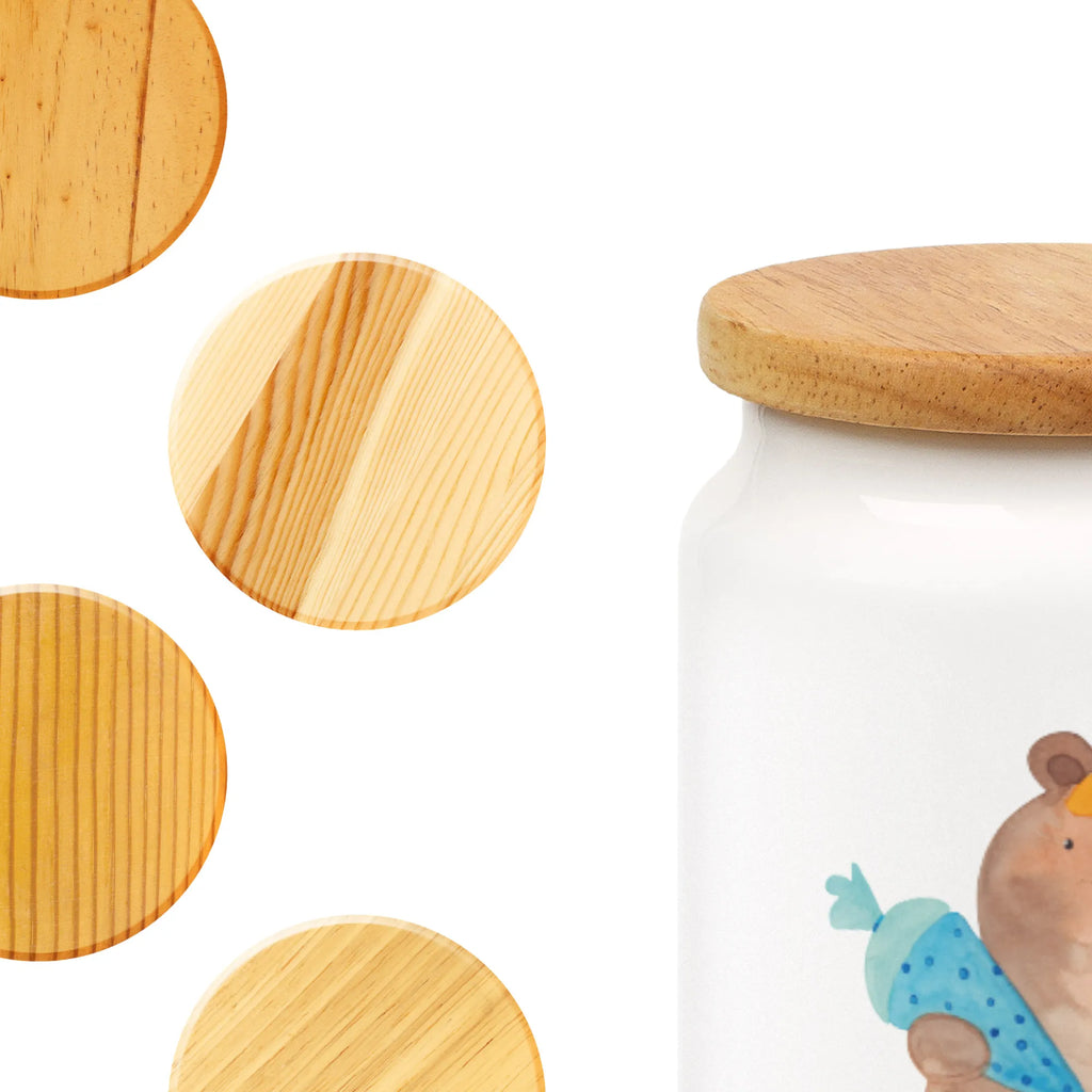 Storage jar bear School cone airtight container, cookie jar, storage jar, food storage container, snack jar, kitchen canister, pantry storage, treat jar, canister, bulk food storage, ceramic jar, preservative jar, kitchen storage solutions, bear, teddy, teddy bear, cuddly toy, Bear motif, Primary school, School enrolment gift, Starting school, First day of school gift, School bag, School gift