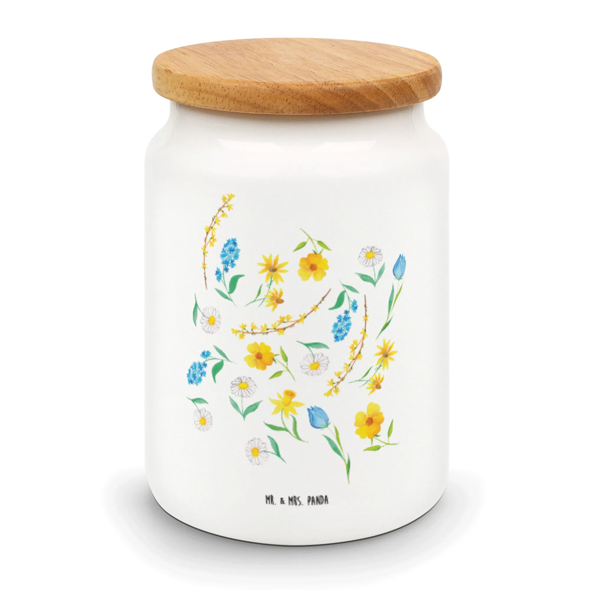 Storage jar Spring Awakening Design tee behälter, vorratsbox, Dose, Keksdose, Snackdose, gebäckdose, zuckerdose, Biskuitdose, Kaffeedose, keramikdose, bonbondose, behälter, Lebensmittelbehälter, leckerlidose, salzdose, aufbewahrungsbehälter, Aromadose, vorratsgefäß, Aufbewahrungsdose, Vorratsbehälter, müslidose, Frischhaltedose, Vorratsdose, Teedose, Aquarell, Sommerblumen, Wiese, Natur, Blumenmädchen, Muster, Blumen