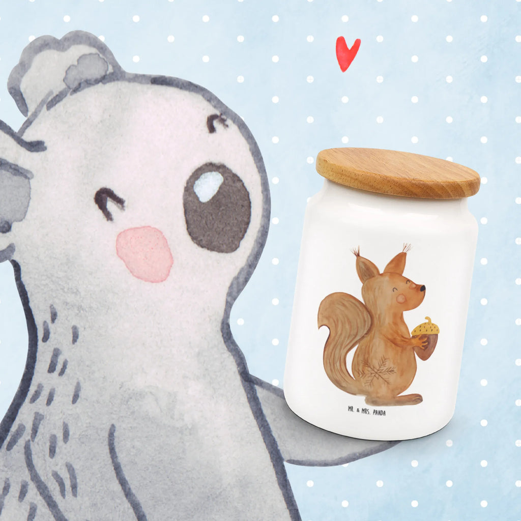 Pojemnik na żywność wiewiórka Boże Narodzenie Zima, Boże Narodzenie, dekoracje świąteczne, Mikołaj, Adwent, Wigilia, zimowy motyw